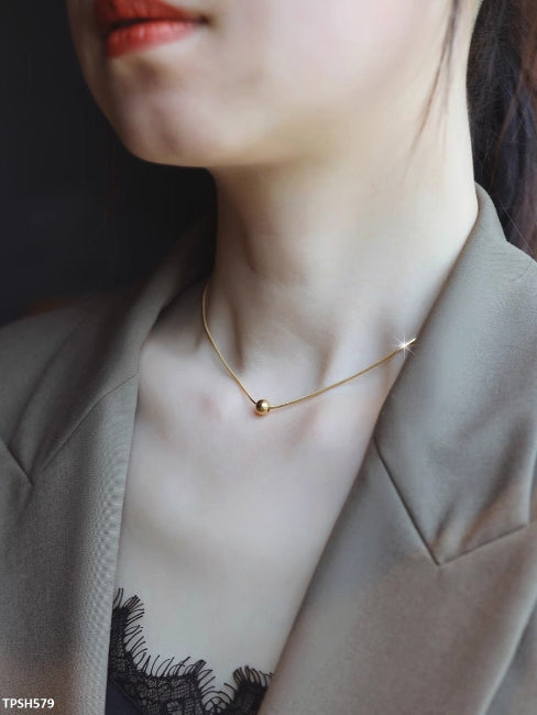 DGF Stainless Steel Round Pendent