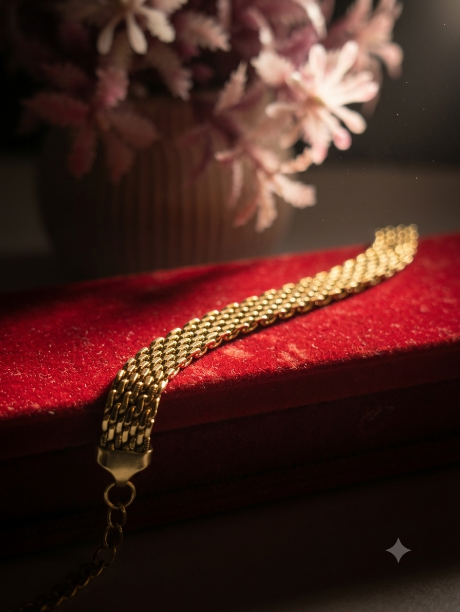 Golden Trident Bracelet - Image 2
