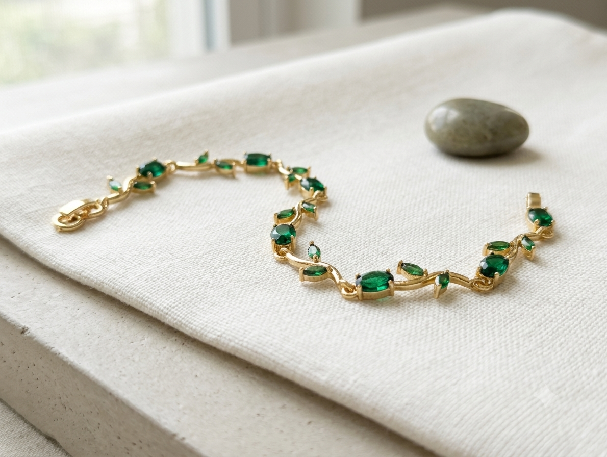 Green Tulip Bracelet - Image 3