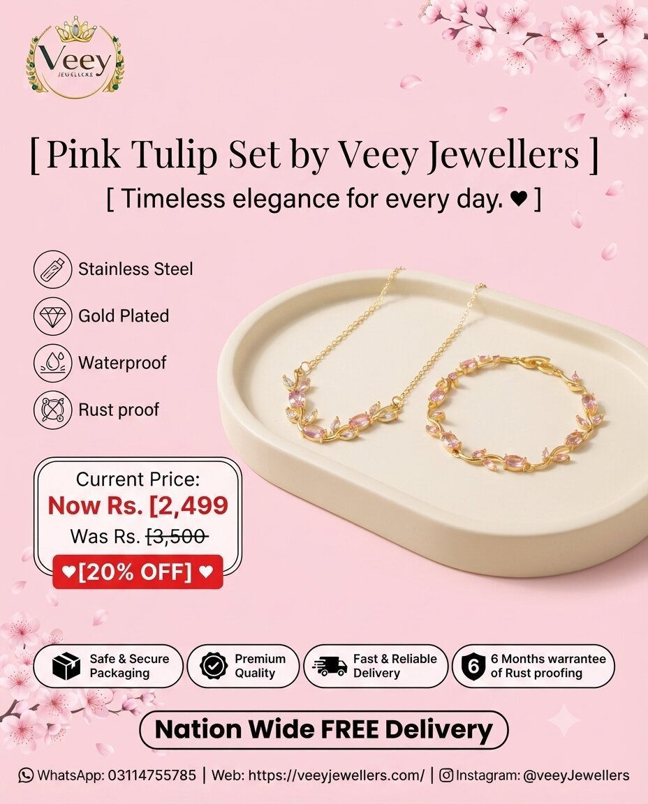 Pink Tulip Set