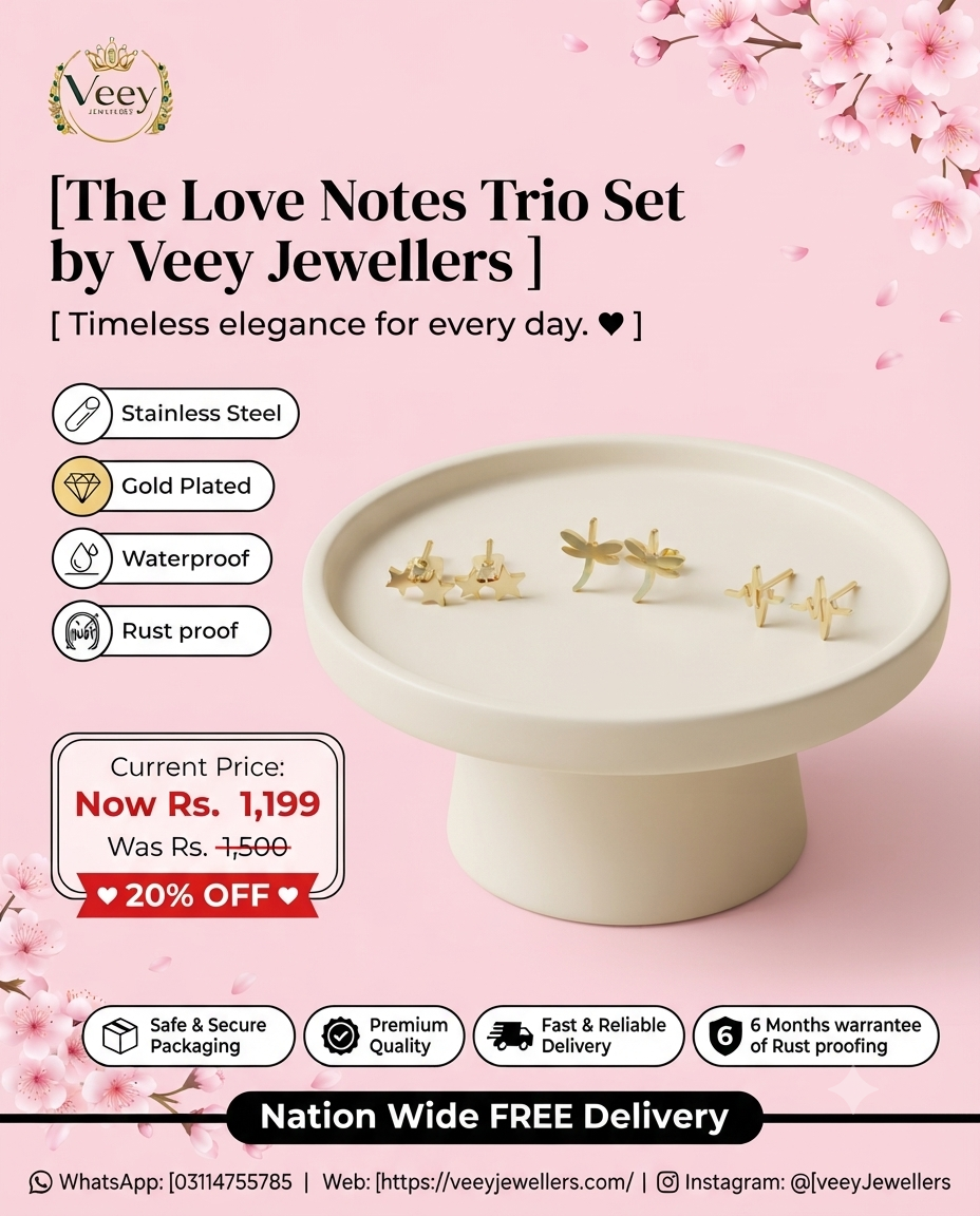 The Love Notes Trio Set